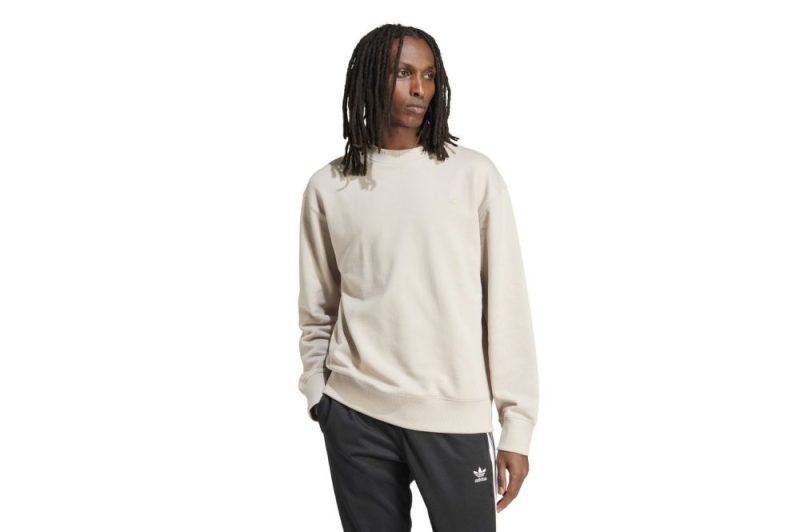 adidas adicolor contempo french terry sweatshirt beige ir7920 02