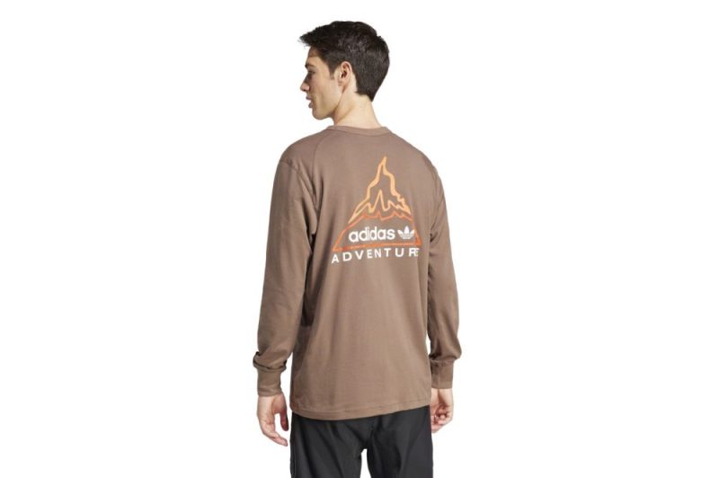 adidas adventure graphic longsleeve braun il5172 03