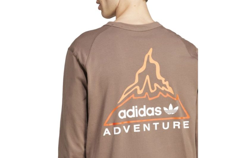 adidas adventure graphic longsleeve braun il5172 05