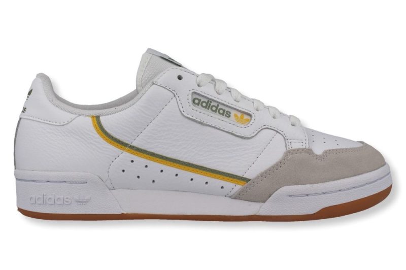 adidas continental 80 weiss gelb eg6382