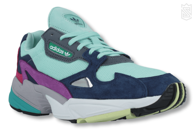 adidas falcon w mint blau bb9175 1