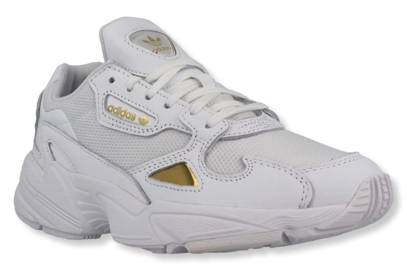 adidas falcon w weiss gold ee8838 1