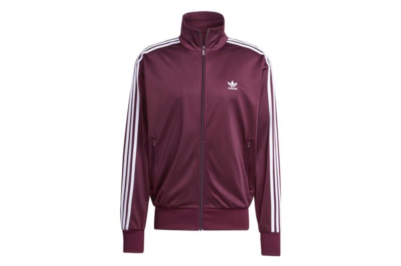 adidas firebird track top weinrot in4683 01