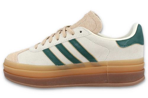 adidas gazelle bold w beige gruen id7056 3