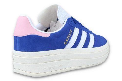 adidas gazelle bold w blau pink hq6894 4