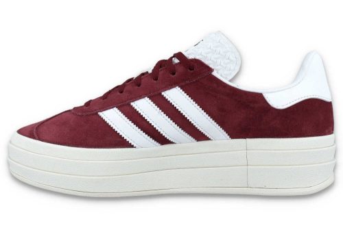 adidas gazelle bold w bordeaux weiss hq6892 3