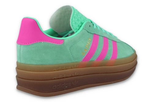 adidas gazelle bold w gruen pink h06125 4