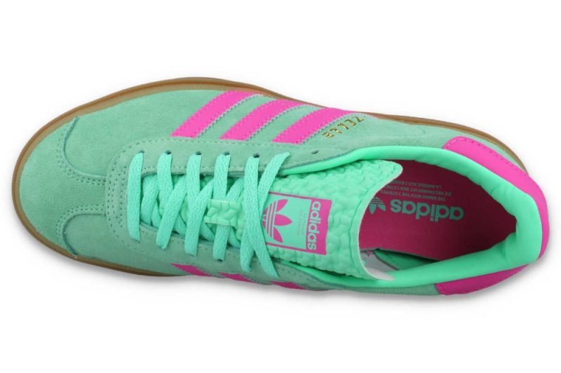 adidas gazelle bold w gruen pink h06125 6