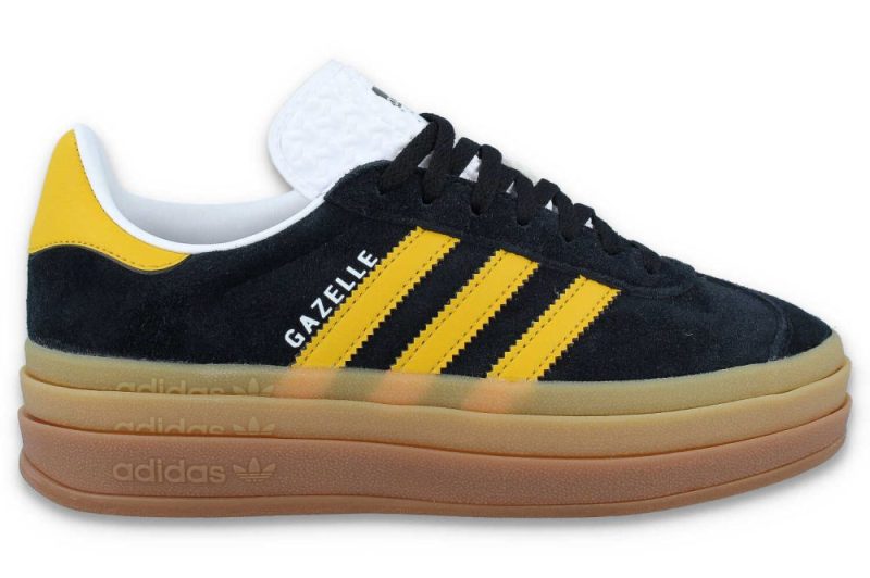 adidas gazelle bold w schwarz gelb ie0422 01