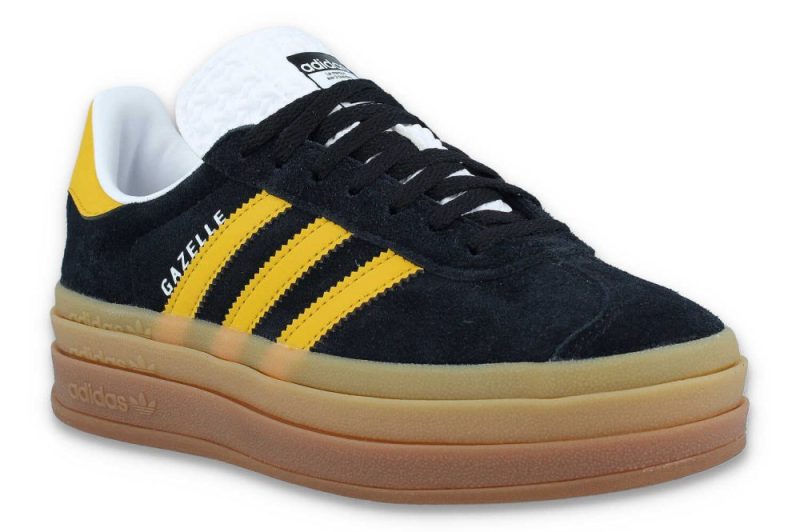 adidas gazelle bold w schwarz gelb ie0422 02