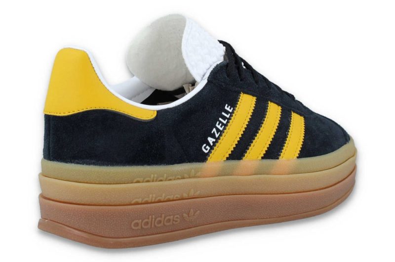 adidas gazelle bold w schwarz gelb ie0422 04