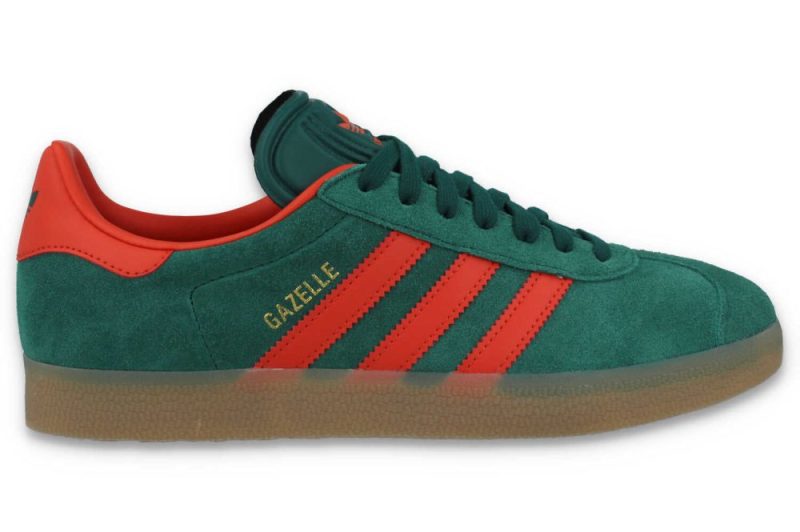 adidas gazelle gruen orange ig6200 1