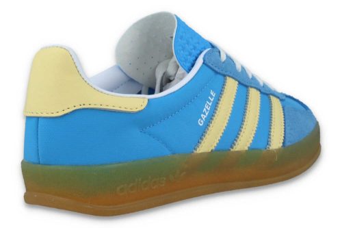 adidas gazelle indoor w blau gelb ie2960 4