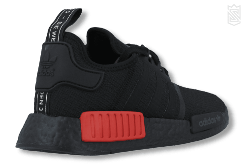 adidas nmd r1 schwarz rot b37618 3