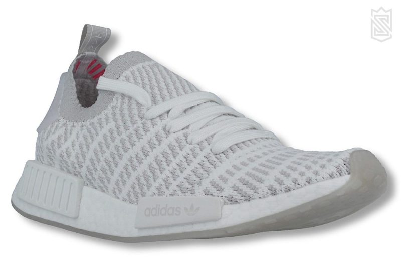 adidas nmd r1 stlt pk weiss cq2390 1