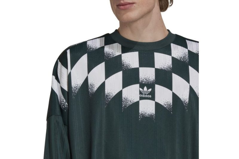 adidas rekive graphic long sleeve trikot gruen hk7330 03