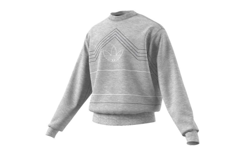 adidas rivalry crewneck sweatshirt grau ej7110