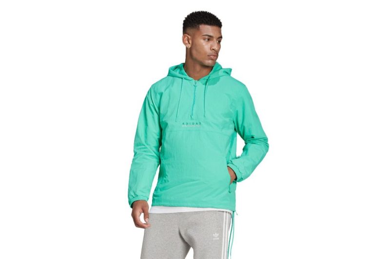 adidas sports club over the head windbreaker gruen hf4914 02