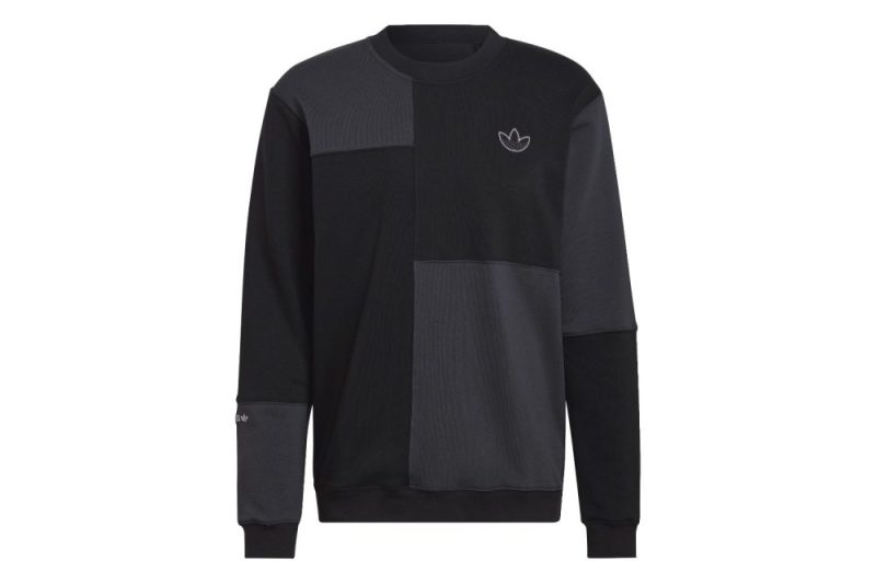 adidas sprt sweatshirt grau schwarz he7052 01