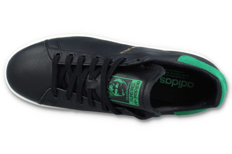 adidas stan smith schwarz gruen gz6314 06