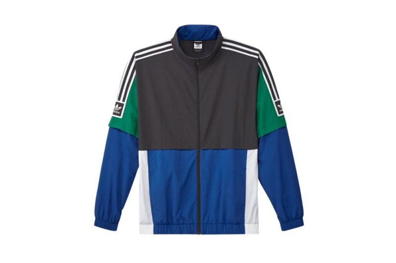 adidas stdrd 20 jacket grun blau schwarz ec7329