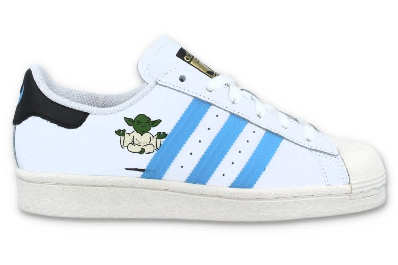 adidas superstar j star wars weiss