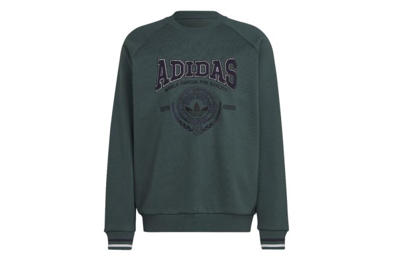 adidas varsity sweatshirt gruen hy6043 01