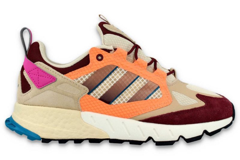 adidas zx 1k boost beige orange hp2849 1