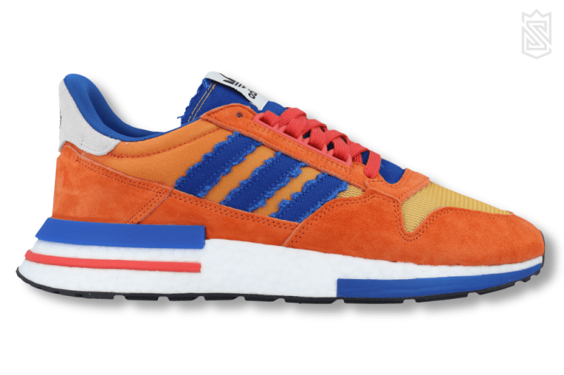 adidas zx 500 restomod orange son goku d97046