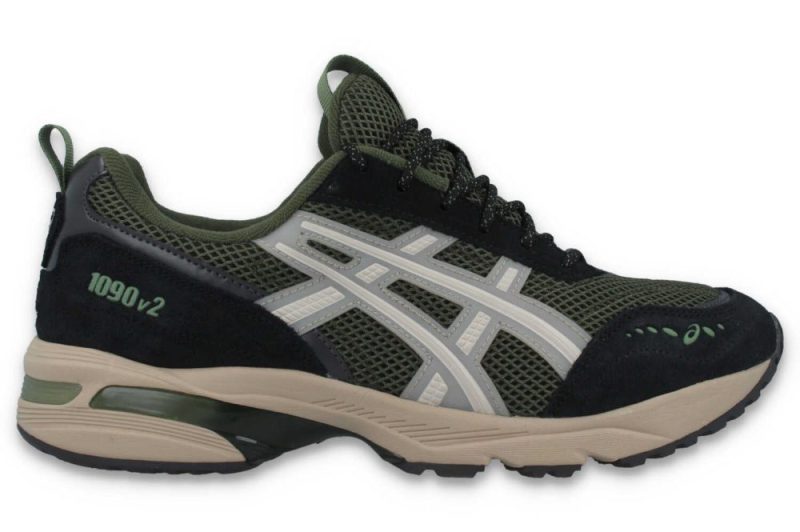 asics gel 1090 v2 schwarz gruen 1203a224 300 01