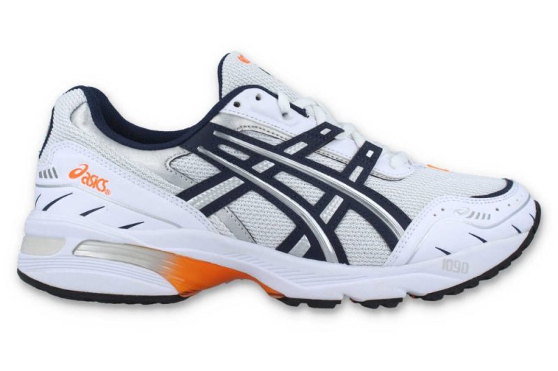 asics gel 1090 weiss blau 1021a275 100