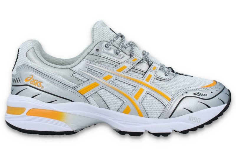 asics gel 1090 weiss silber gelb 1201a673 100 1