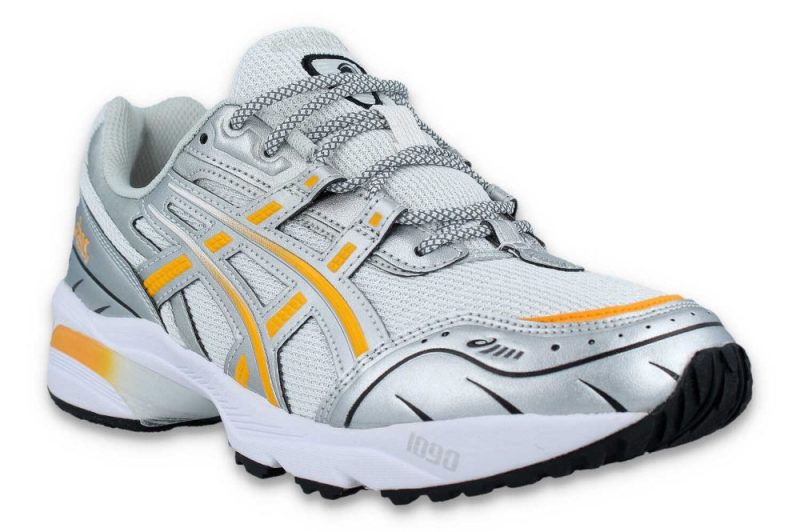 asics gel 1090 weiss silber gelb 1201a673 100 2