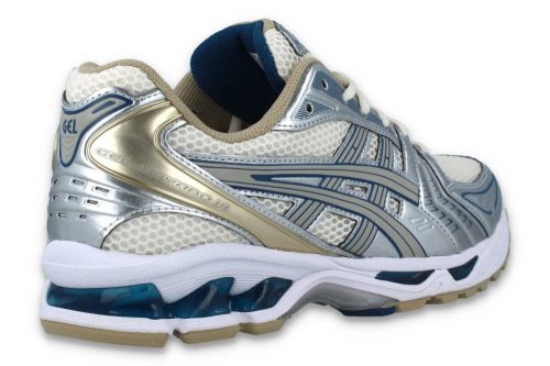 asics gel kayano 14 cream silber blau 1201a019 105 4