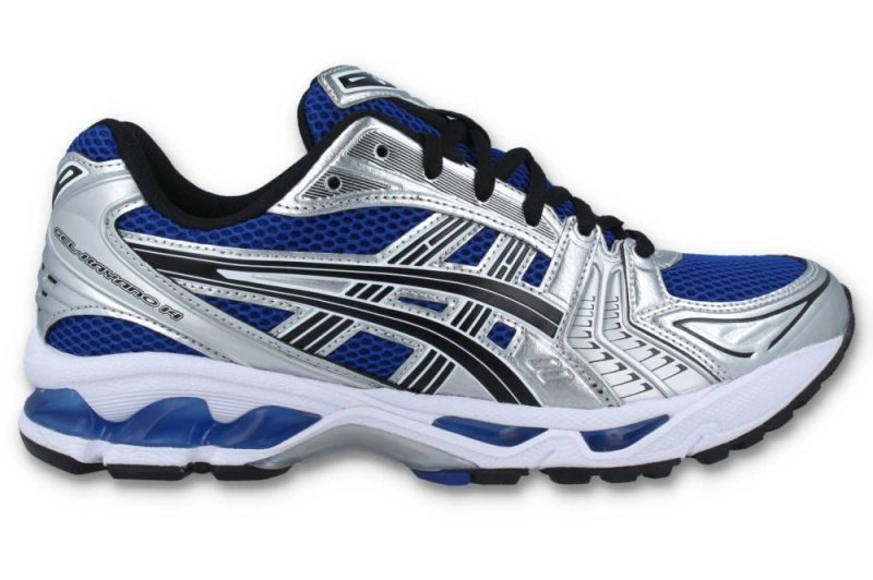 asics gel kayano 14 silber blau 1201a019 401