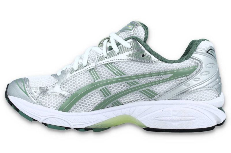 asics gel kayano 14 weiss silber grun 1201a019 107 3