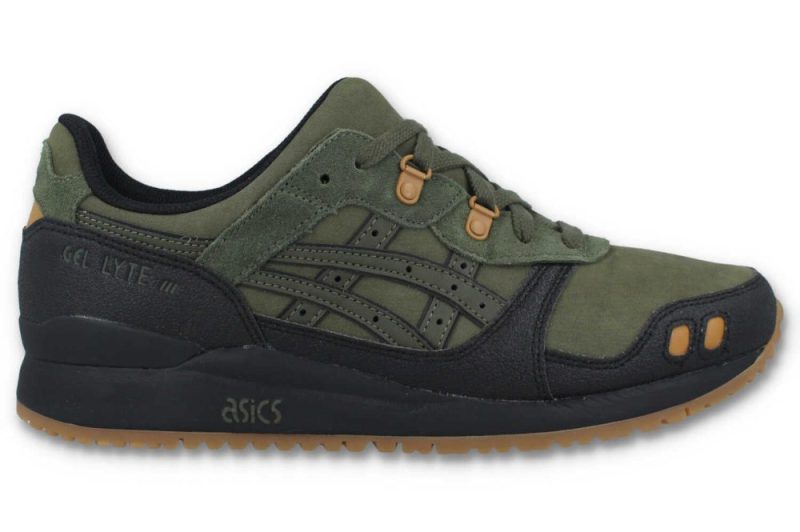 asics gel lyte iii og schwarz olive 1203a187 303 01