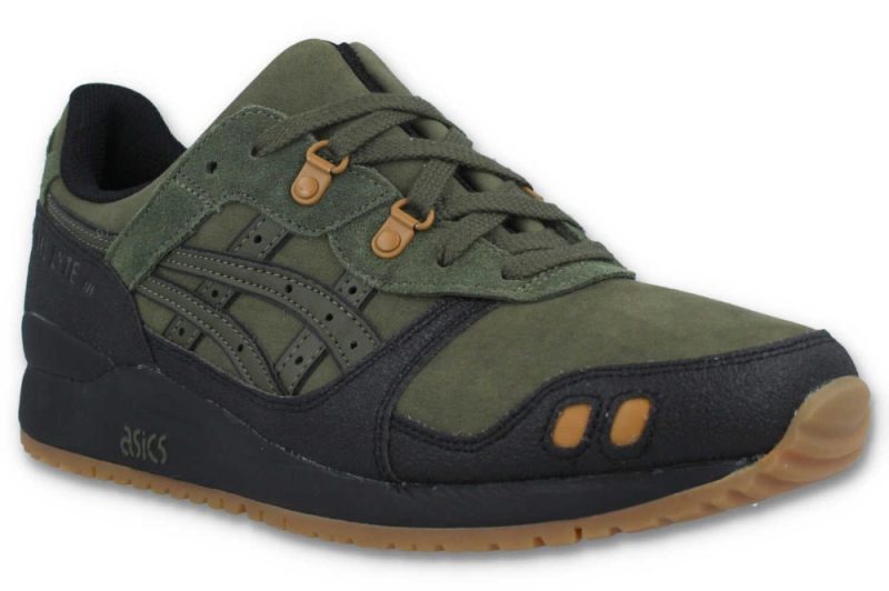 asics gel lyte iii og schwarz olive 1203a187 303 02