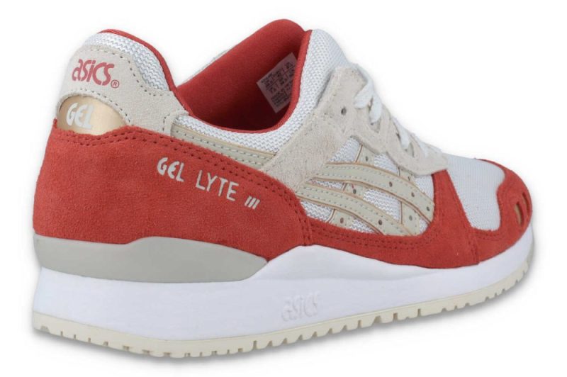 asics gel lyte iii og weiss rot 1201a482 102 04