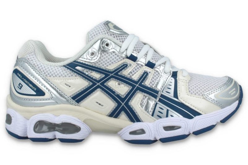 asics gel nimbus 9 w weiss blau 1202a278 108 1