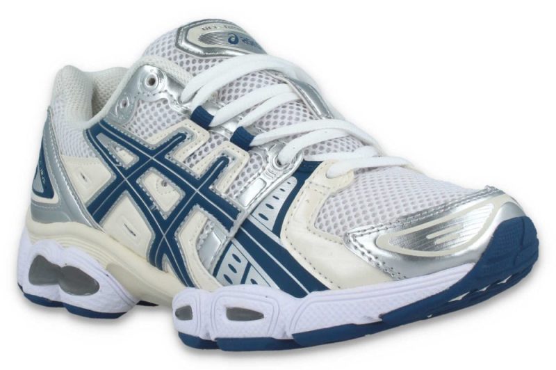 asics gel nimbus 9 w weiss blau 1202a278 108 2