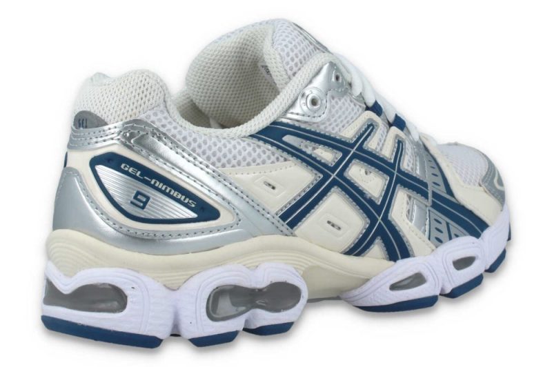 asics gel nimbus 9 w weiss blau 1202a278 108 4