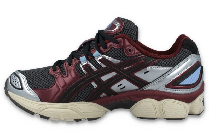 asics gel nimbus 9 weinrot grau 1201a424 026 3