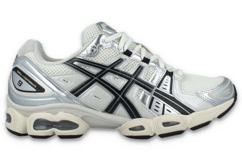 asics gel nimbus 9 weiss schwarz 1201a424 105 1