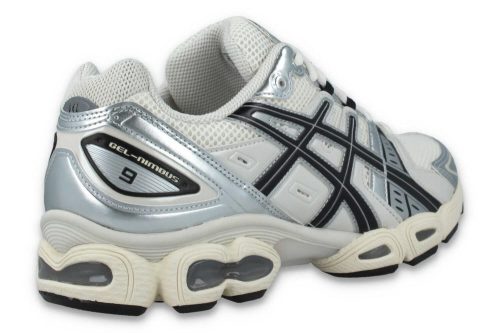 asics gel nimbus 9 weiss schwarz 1201a424 105 5