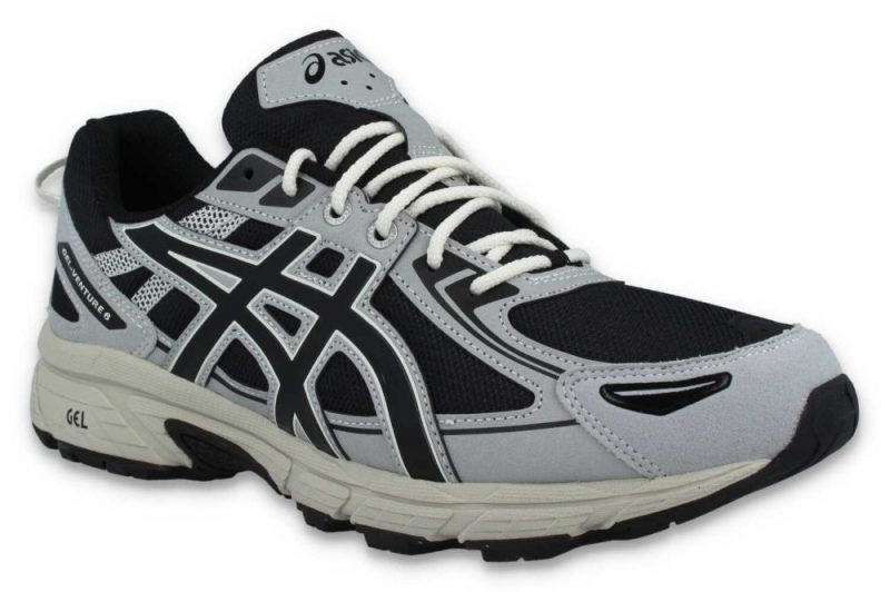 asics gel venture 6 grau schwarz 1203a438 001 2