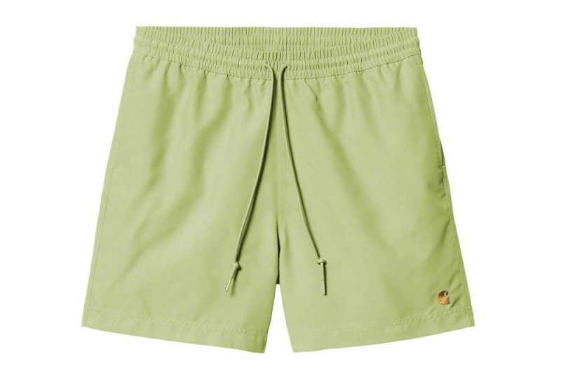 carharrt wip chase swim trunks gelb i026235 2a4 xx 03 01