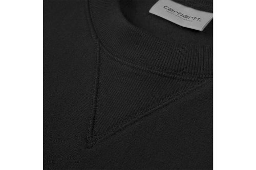 carhartt wip american script sweatshirt schwarz i025475 89 xx 03 03