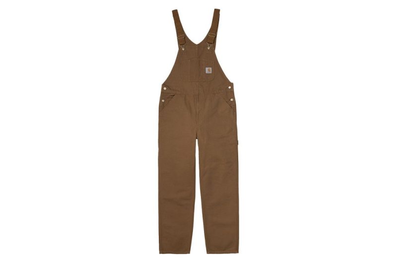 carhartt wip bib overall hellbraun i026462 hz 02 30 01