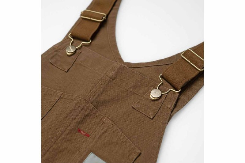 carhartt wip bib overall hellbraun i026462 hz 02 30 03